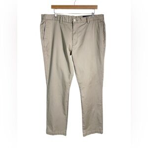 Vineyard Vines Khaki Chino Pants Mens 38x32 Classic Fit Beige EUC